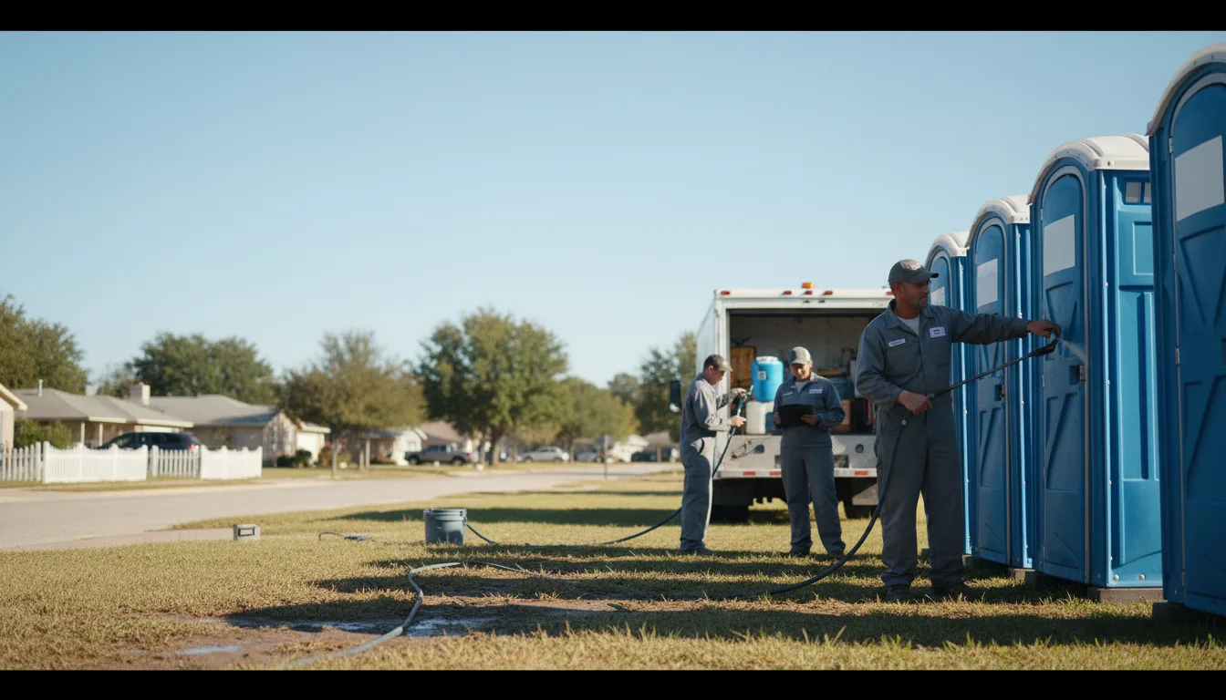 Long-Term Portable Toilet Rental in Westerville, OH near me